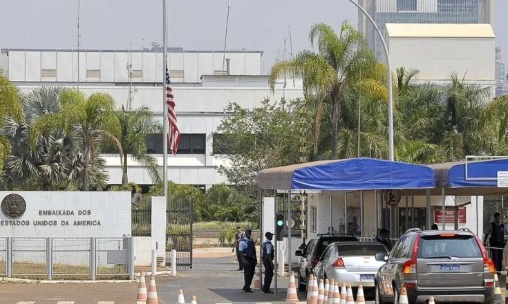 A Embaixada Dos Estados Unidos No Brasil  Marcello Casal Jr Ag&ecirc;ncia Brasil