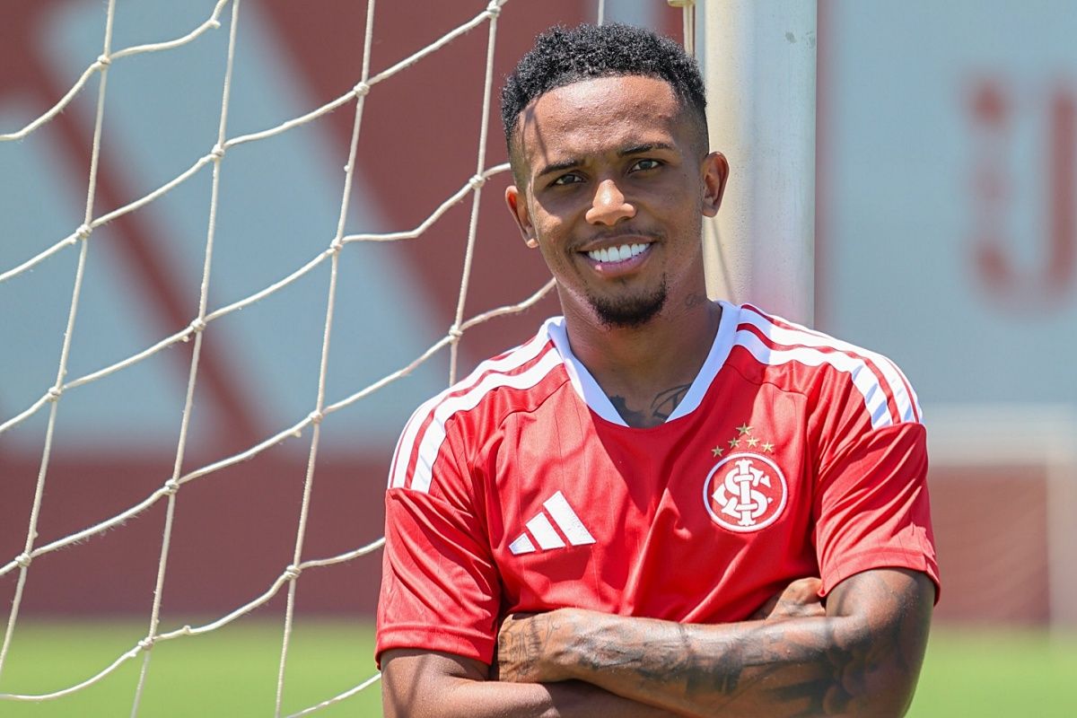 Ap&oacute;s negocia&ccedil;&atilde;o melar com o Corinthians, o atacante Kayky, do Bahia, foi emprestado ao Internacional at&eacute; o fim de 2026. Foto: Reprodu&ccedil;&atilde;o/Internacional