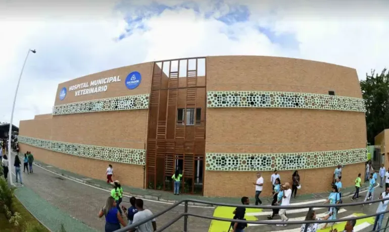 Com mais de 2 mil atendimentos, Hospital Veterinário de Salvador completa 1 mês de inaugurado