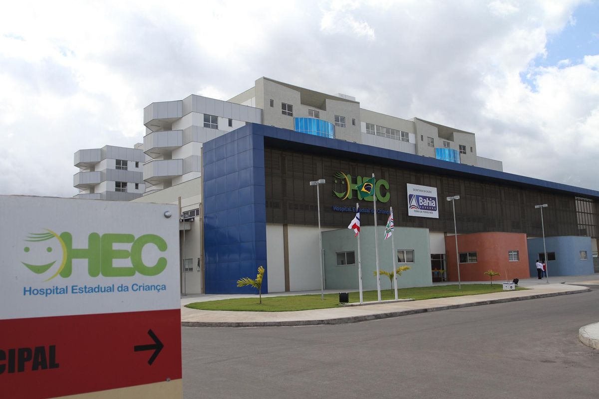 V&iacute;timas de ataque a tiros em Rafael Jambeiro est&atilde;o no Hospital Estadual Da Crian&ccedil;a. Foto: Reprodu&ccedil;&atilde;o