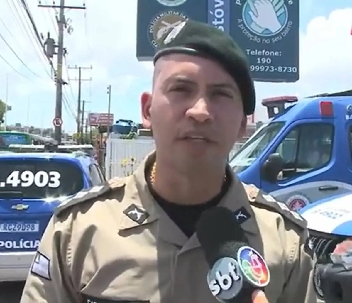 Homem morto em São Cristovão tem ficha criminal e não morava no bairro, afirma PM