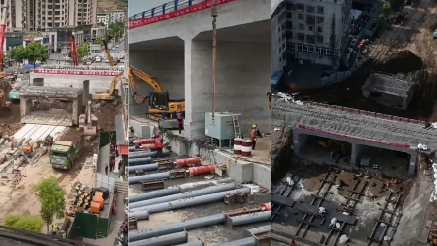 China Instala Viaduto De 2,5 Mil Toneladas Em Apenas 24 Horas