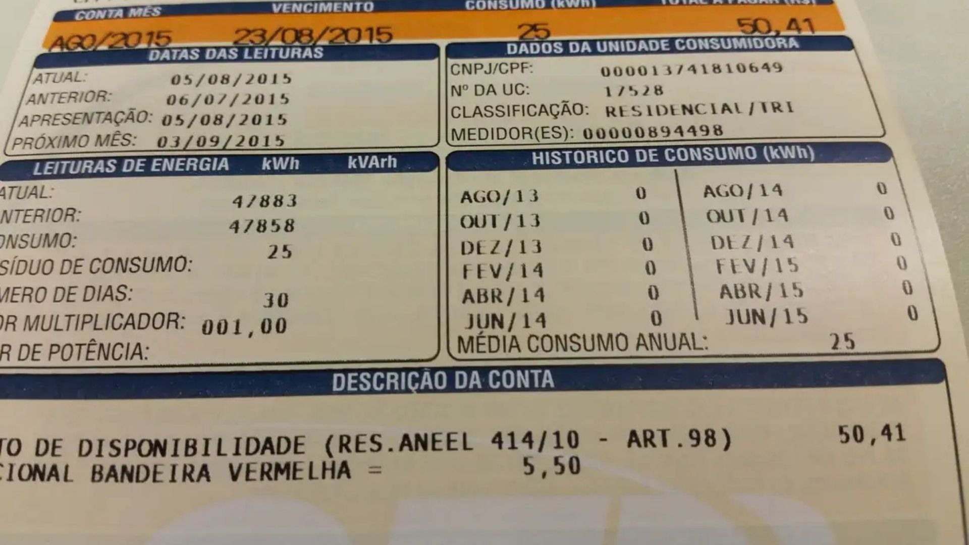Aneel prev&ecirc; aumento e conta de energia pode subir at&eacute; 9%&nbsp;; Foto: Arquivo Ag&ecirc;ncia Brasil