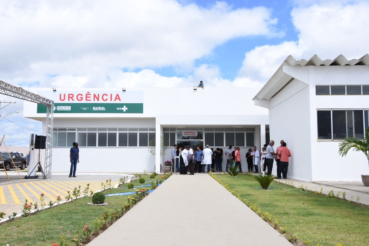 Ele ficou sete dias internado no hospital local antes de ser transferido para o HGVC, onde veio a óbito. | Foto: Sesab/Divulgação