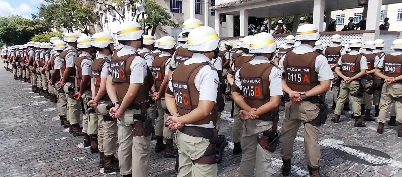 ‘POLÍCIA LEGAL’: SSP-BA nega paralisação de PMs e diz que equipamentos de segurança são garantidos