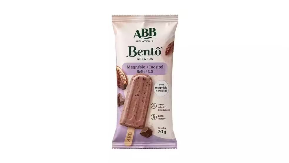 Picol&eacute; Bent&ocirc; Gelatos Magn&eacute;sio + Inositol Relief 3.0 | Foto: Reprodu&ccedil;&atilde;o