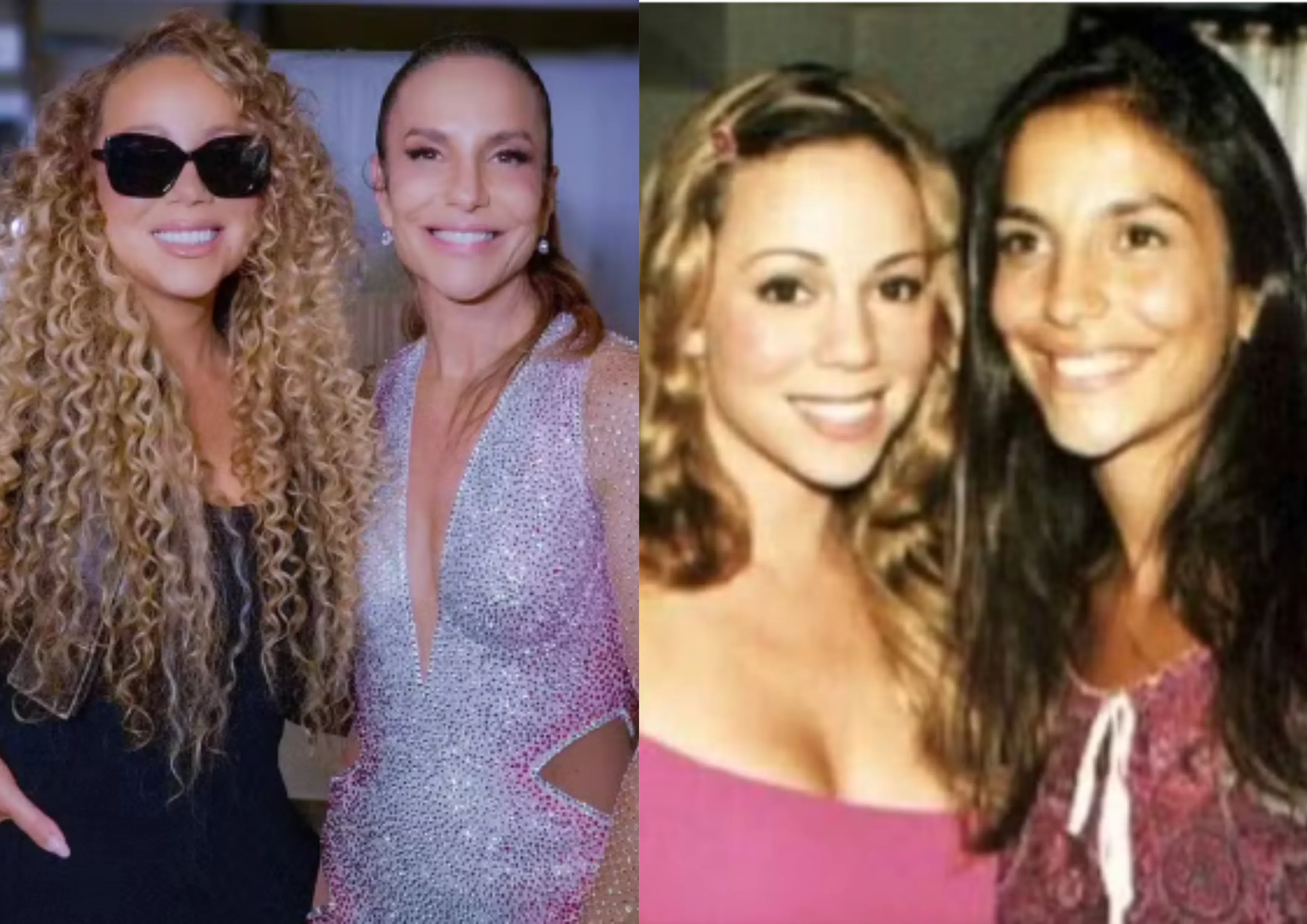 Divas em dose dupla: Ivete Sangalo reencontra Mariah Carey após 26 anos 