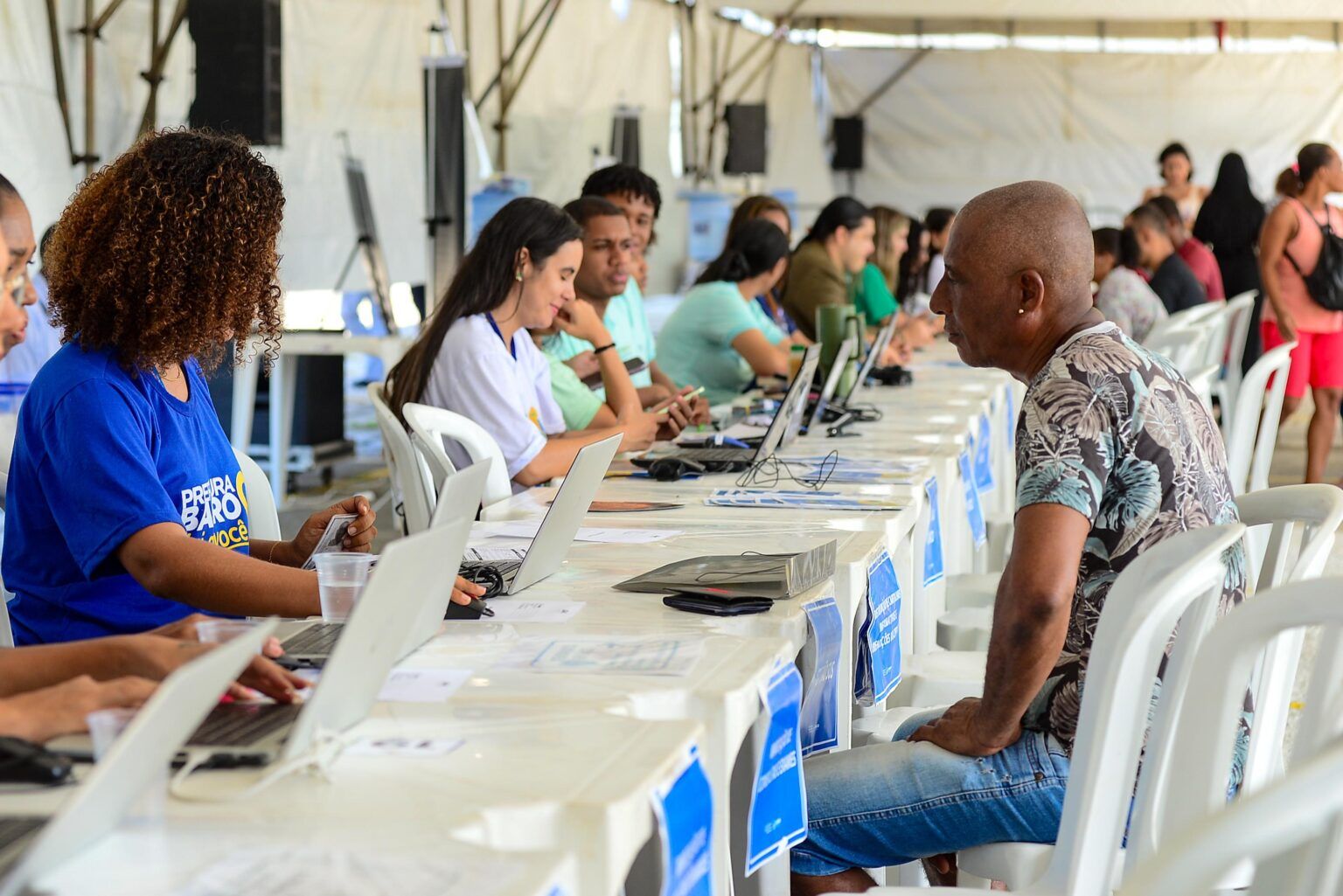 OAF oferece serviços gratuitos em Salvador. Foto: Jefferson Peixoto / Secom PMS