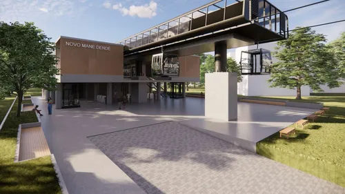 Imagem da estação Mané Dende 