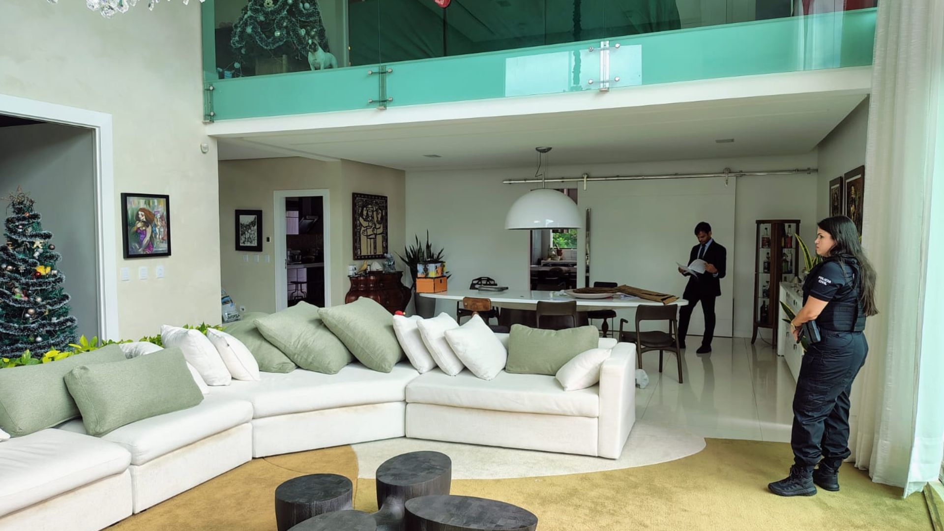 Operação contra fraudes fundiárias em Feira de Santana. Foto: Ascom-PCBA 