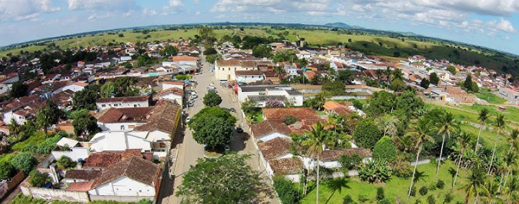Cidade baiana de Concei&ccedil;&atilde;o do Almeida.|