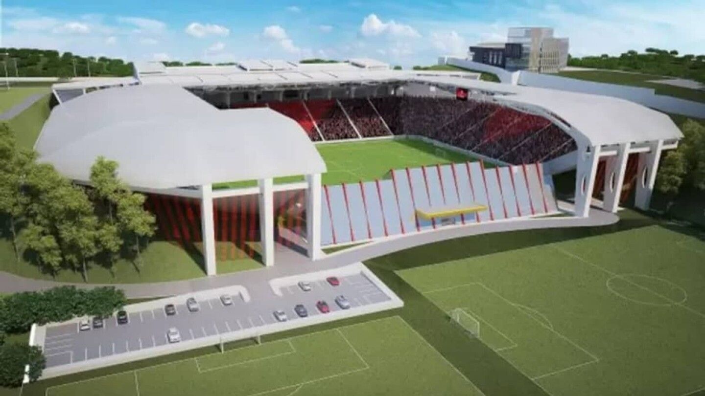 Projeto da Arena Barradão | Foto: divulgação/EC Vitória