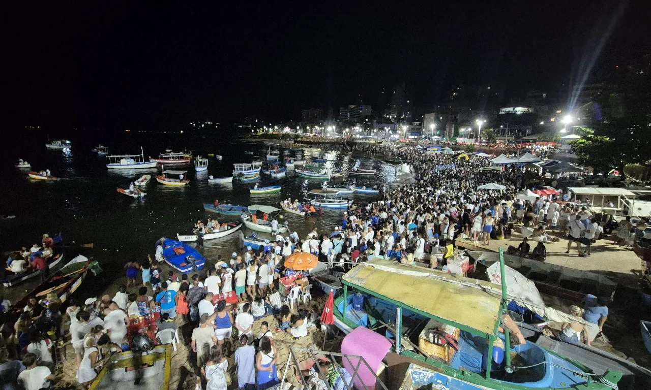 A alvorada é um momento marcante do início dos festejos do Dois de Fevereiro 