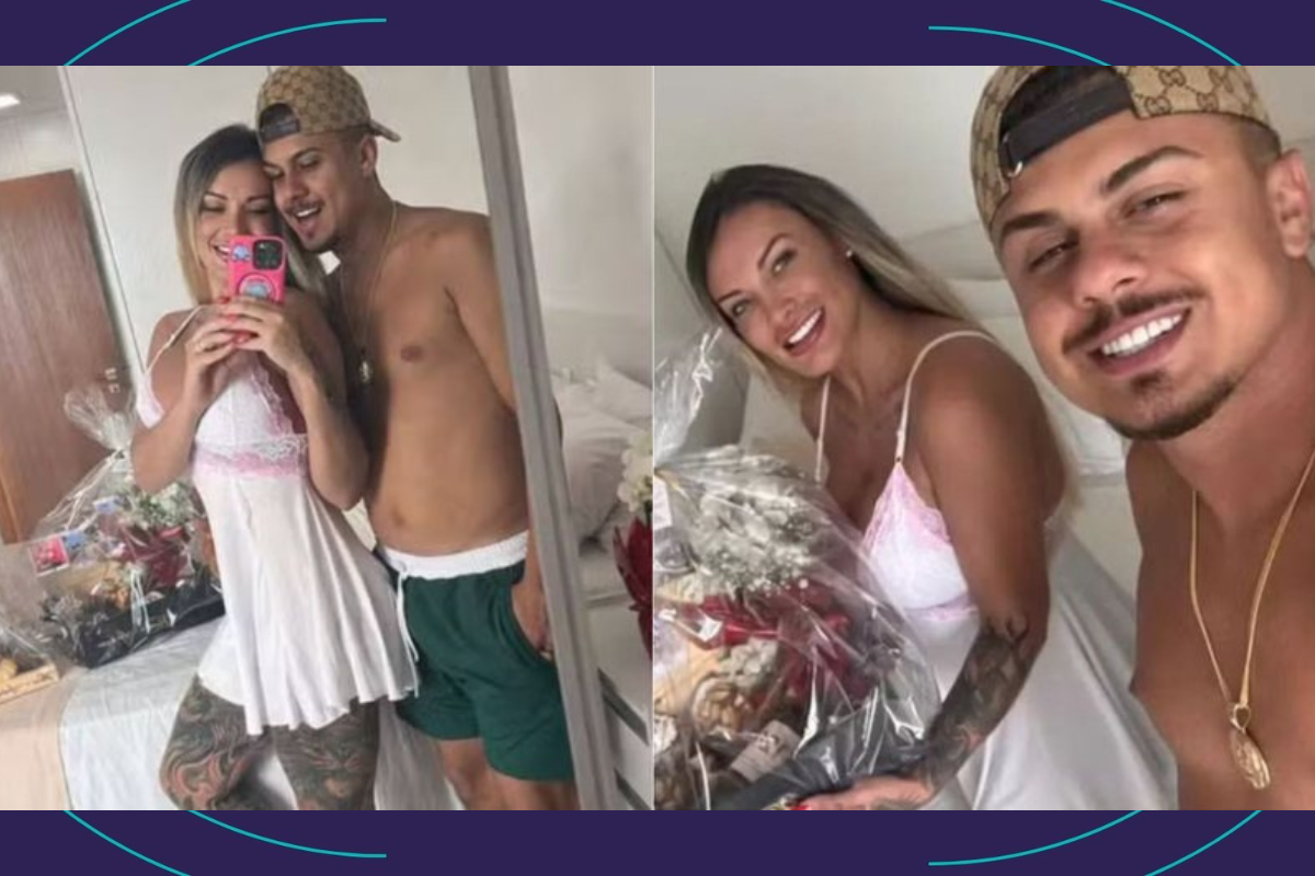 Andressa Urach e marido. | Foto: reprodu&ccedil;&atilde;o redes Sociais 