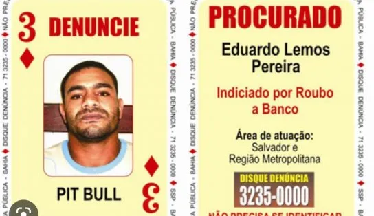 Eduardo "Pitbull", da facção criminosa Katiara, é morto em confronto com a polícia em Salvador