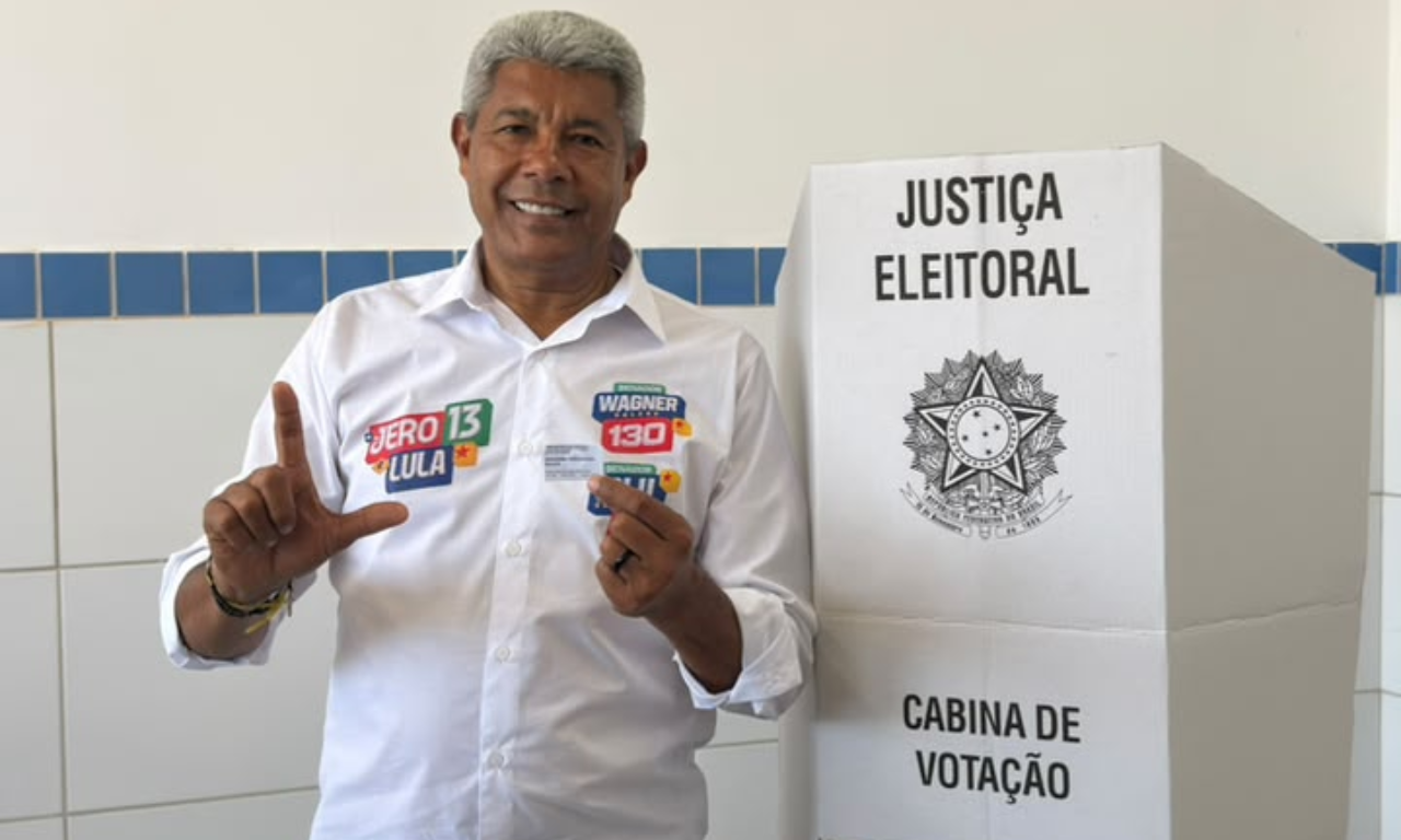 Elei&ccedil;&otilde;es 2026: Jer&ocirc;nimo Rodrigues aparece &agrave; frente de ACM Neto na Bahia. Foto: Aratu On