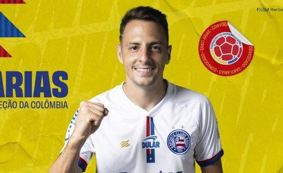 Santiago Arias é convocado para defender a Colômbia nas Eliminatórias da Copa do Mundo de 2026