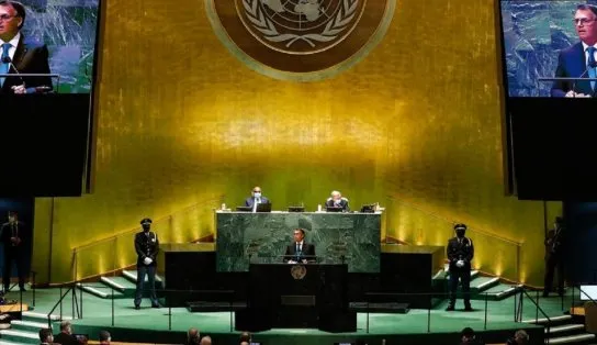 Na ONU, Bolsonaro defende tratamento precoce contra a Covid-19: "Eu mesmo fui um desses que fez"