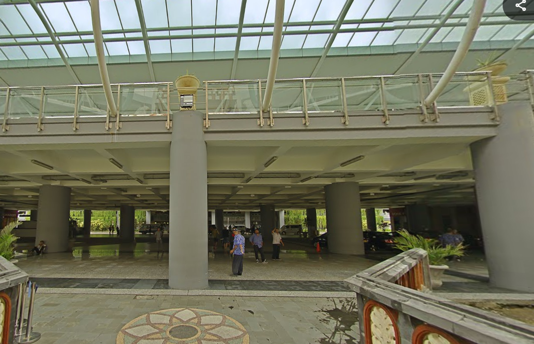 Aeroporto de Bali. Foto: Google Street View