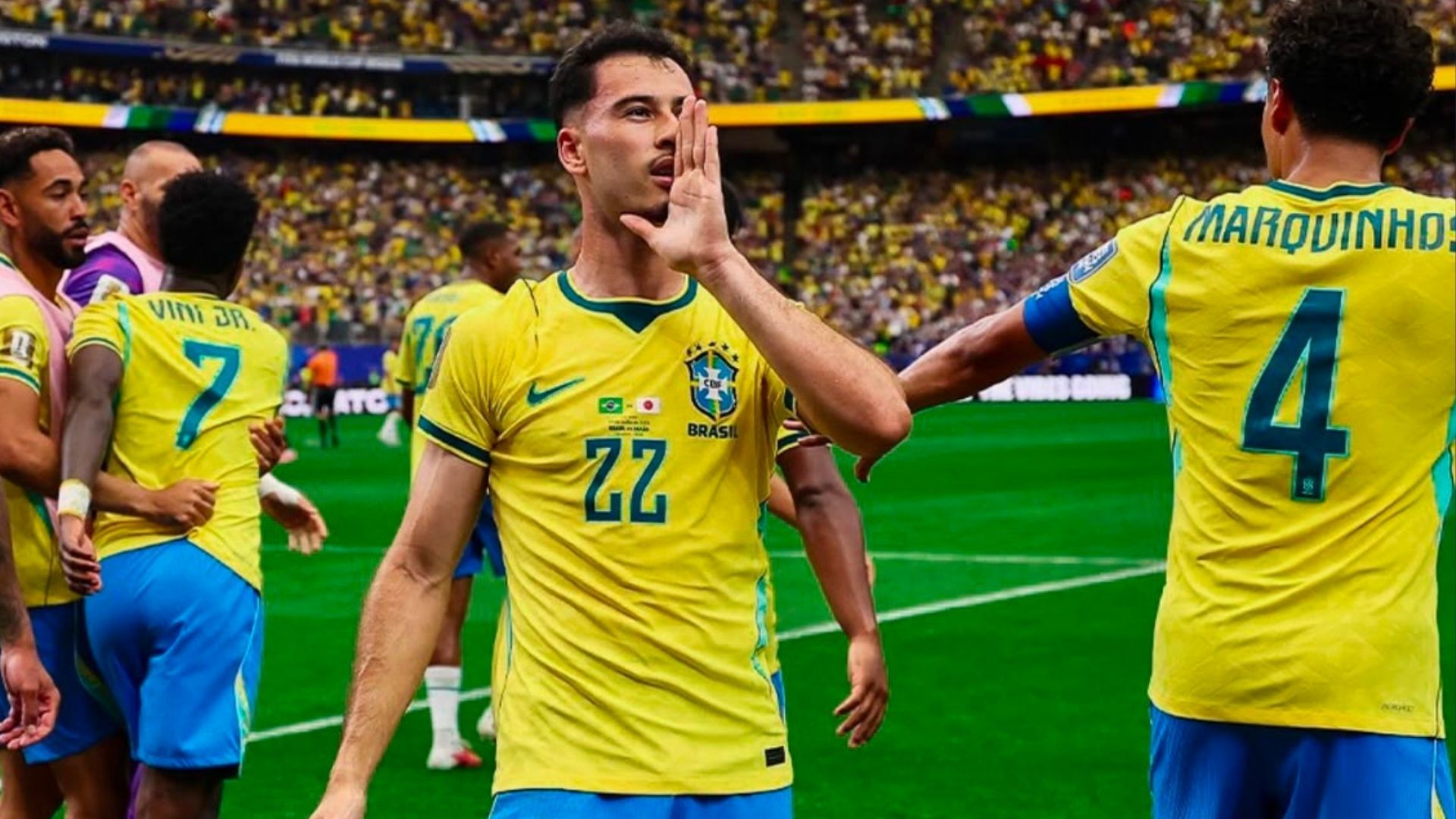 Ancelotti indica Martinelli como substituto de Paquet&aacute;; Foto: Reprodu&ccedil;&atilde;o Instagram / @gabriel.martinelli
