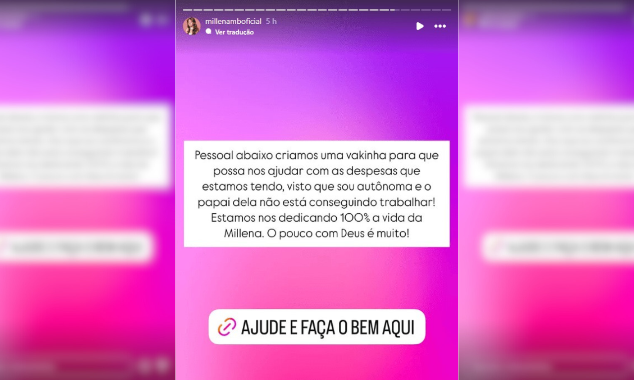 Vaquinha online. 