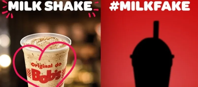 Falar mal do McDonald?s vale milkshake grátis no Bob’s. Saiba como participar!