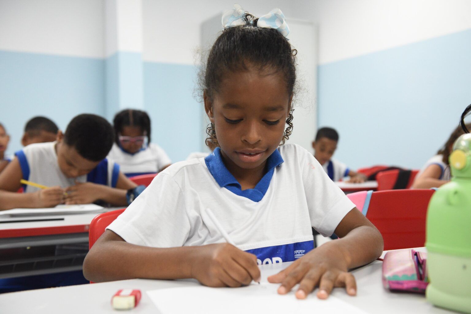 Rede municipal de Salvador adota quatro programas para a alfabetização na idade certa. Foto: Betto Jr. / Secom PMS