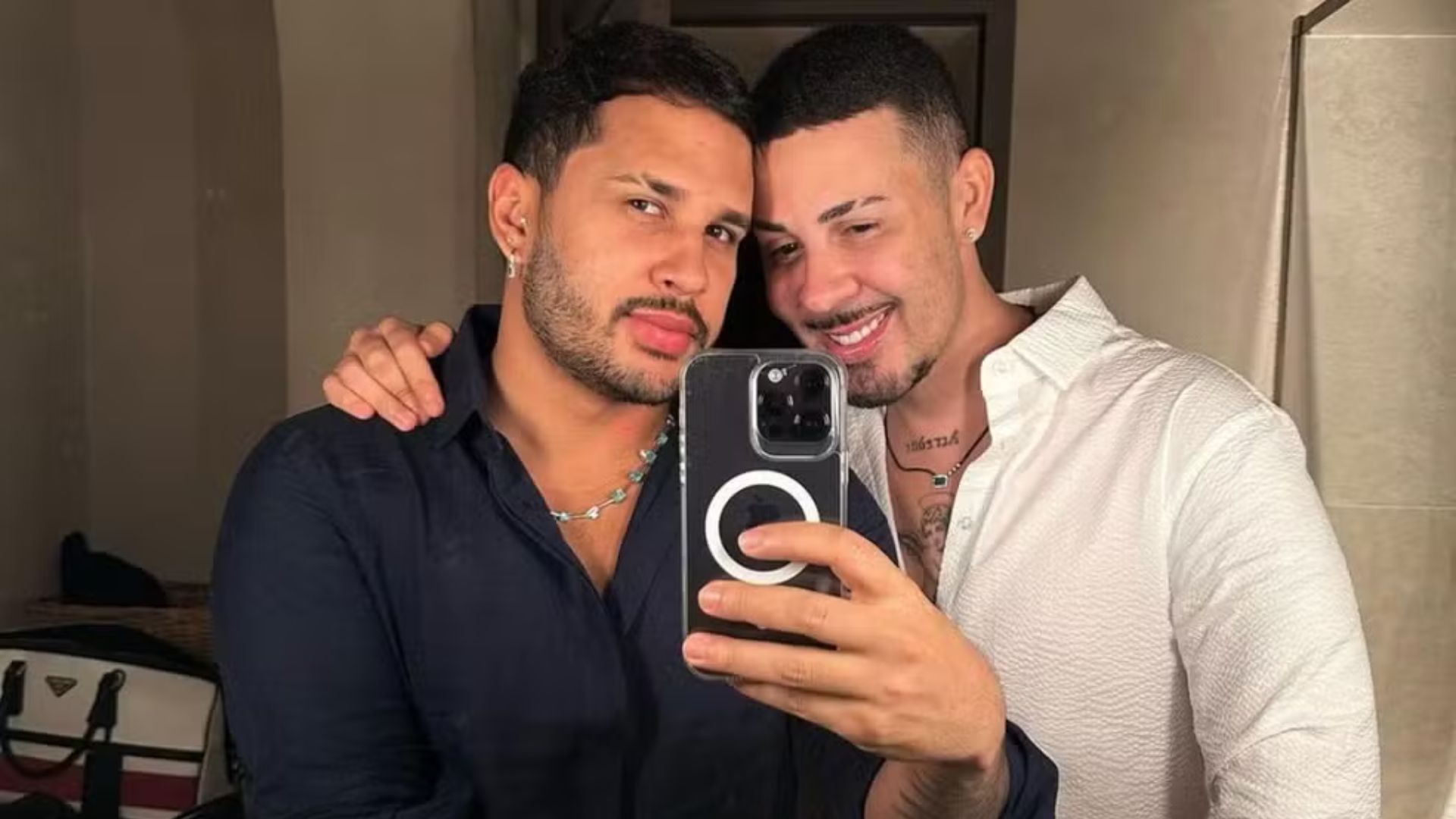 Lucas Guimaraes e Carlinhos Maia têm um relacionamento há 15 anos | Imagem: redes sociais