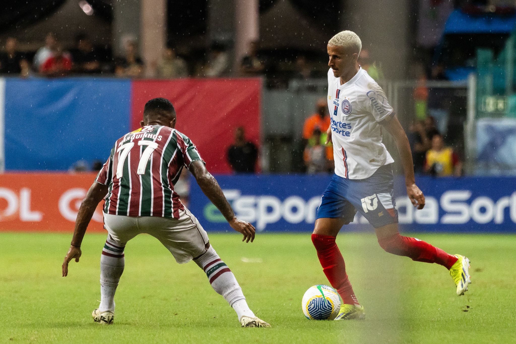Bahia venceu Fluminense por 2 a 1 em 2024, na Fonte Nova | Foto: Letícia Martins/EC Bahia