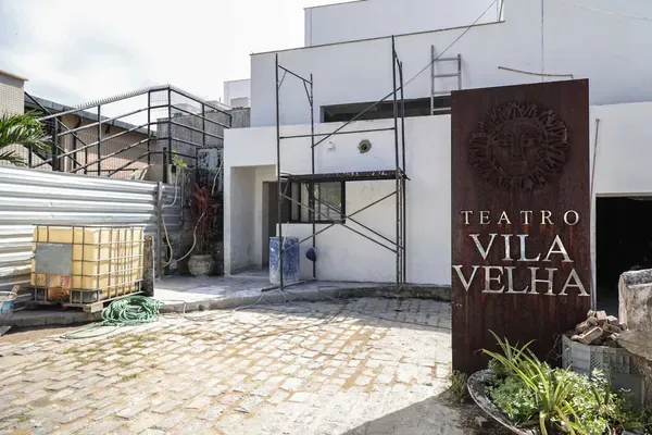 Com 82% das obras prontas, Teatro Vila Velha deve ser entregue no 2º semestre
