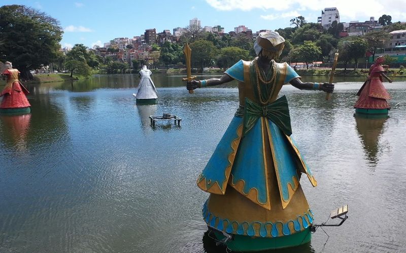 O Dique do Tororó é um dos pontos turísticos mais movimentados de Salvador/Foto: Reprodução