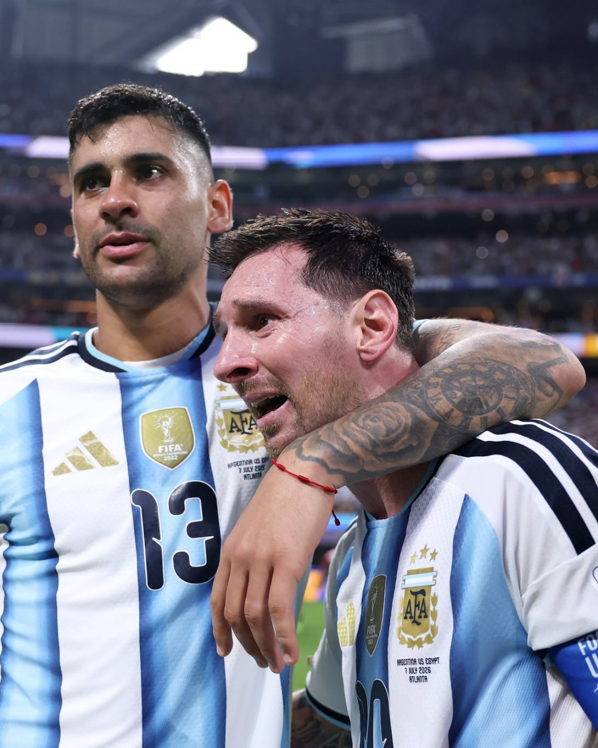Após estar perdendo por 2x0 e conseguir uma virada, a Argentina venceu o Egito e avançou para as quartas de final da Copa do Mundo. Foto: Divulgação