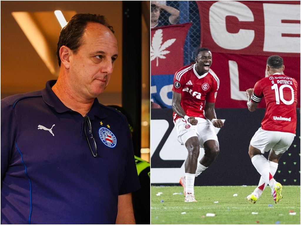 Bahia e Internacional se enfrentam no dia 28 e quem vencer avança na Libertadores.Foto: EC Bahia e Internacional