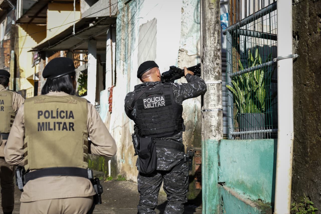 Operação Força Total na Bahia. Foto: PMBA – DCS