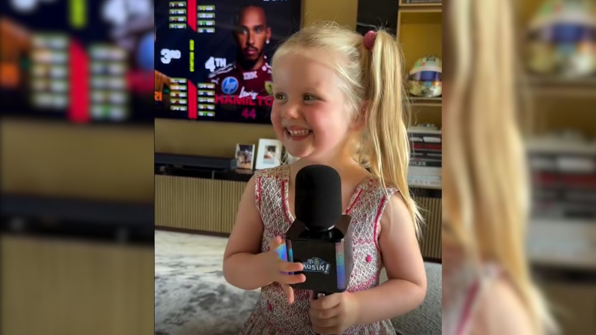 Noemi Sky, filha do piloto de Fórmula 1 Nico Hulkenberg | Imagem: reprodução/redes sociais