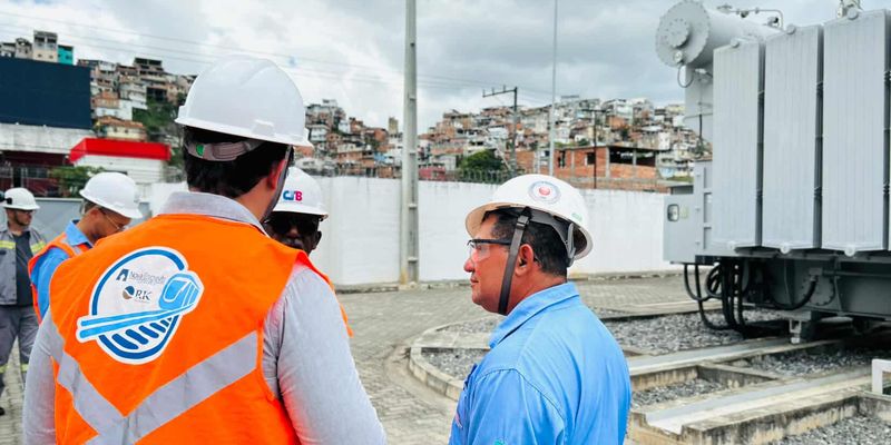 As obras do VLT de Salvador estão em andamento acelerado, com a previsão de chegada dos primeiros trens em dezembro de 2025/Foto: Fabio Ribeiro/ASCOM/CTB
