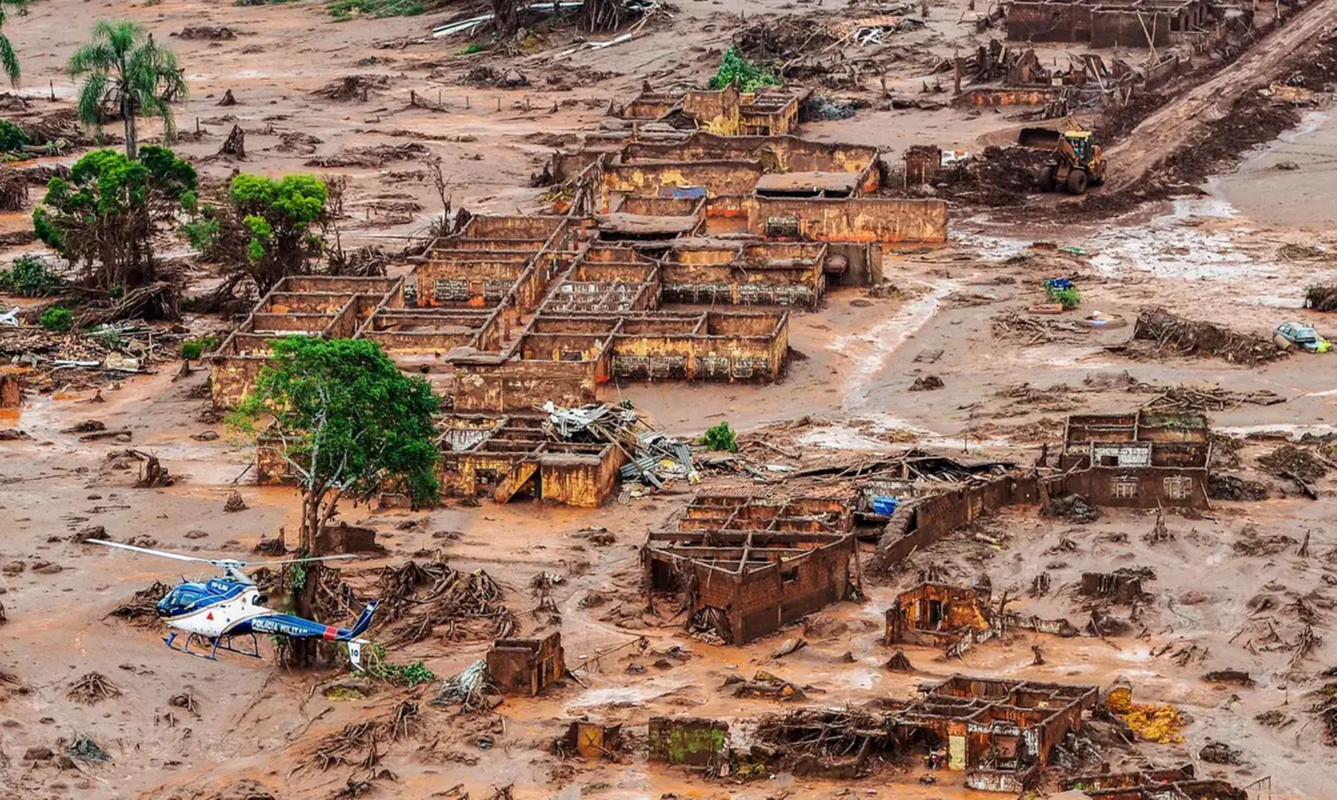 Rompimento da barragem do Fundão, em Mariana, completa 10 anos em 2025 | Foto: Antonio Cruz/Ag. Brasil