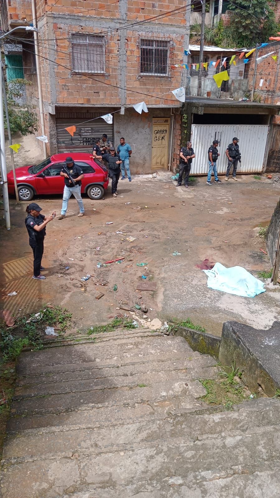 Ainda não há informações sobre familiares do homem. | Foto: Leitor/Aratu ON