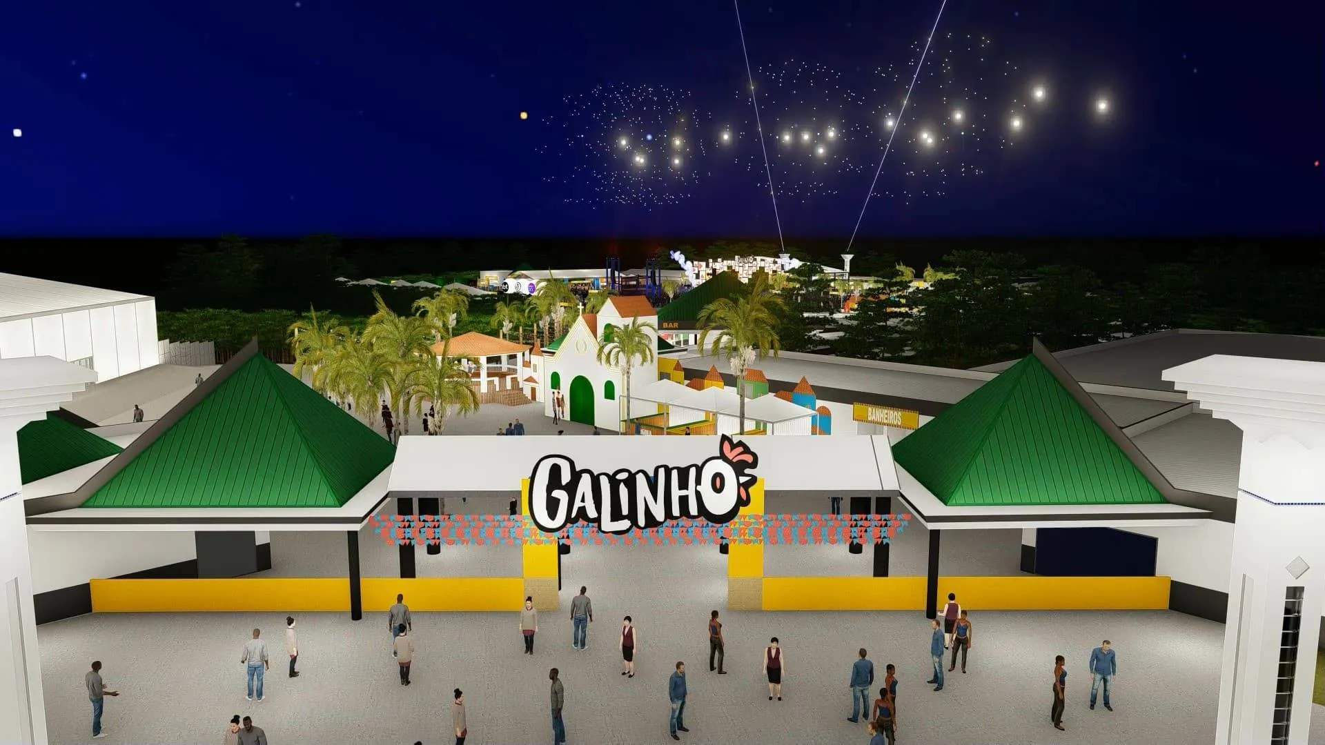 Galinho divulga o mapa da festa com oito grandes atrações; confira