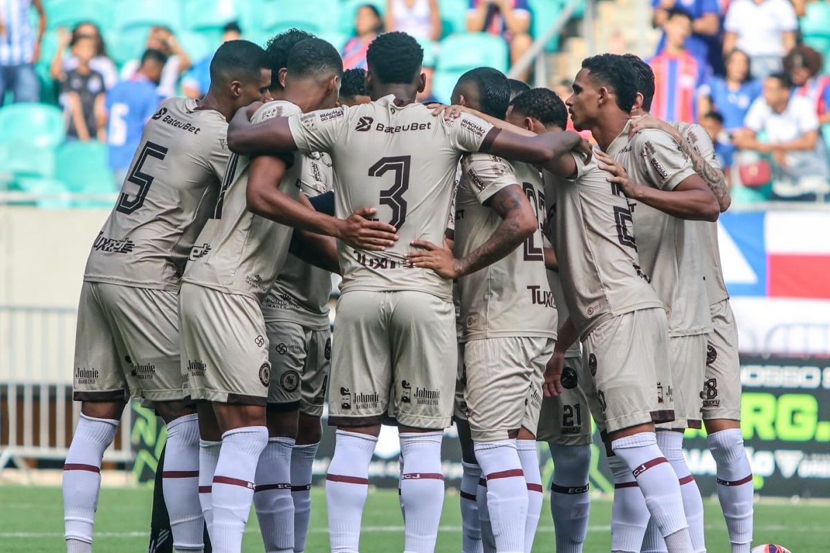 &Uacute;nico time baiano nesta terceira fase da Copa do Brasil, a Jacuipense conheceu o advers&aacute;rio ap&oacute;s sorteio da CBF. Foto: Divulga&ccedil;&atilde;o/Jacuipense