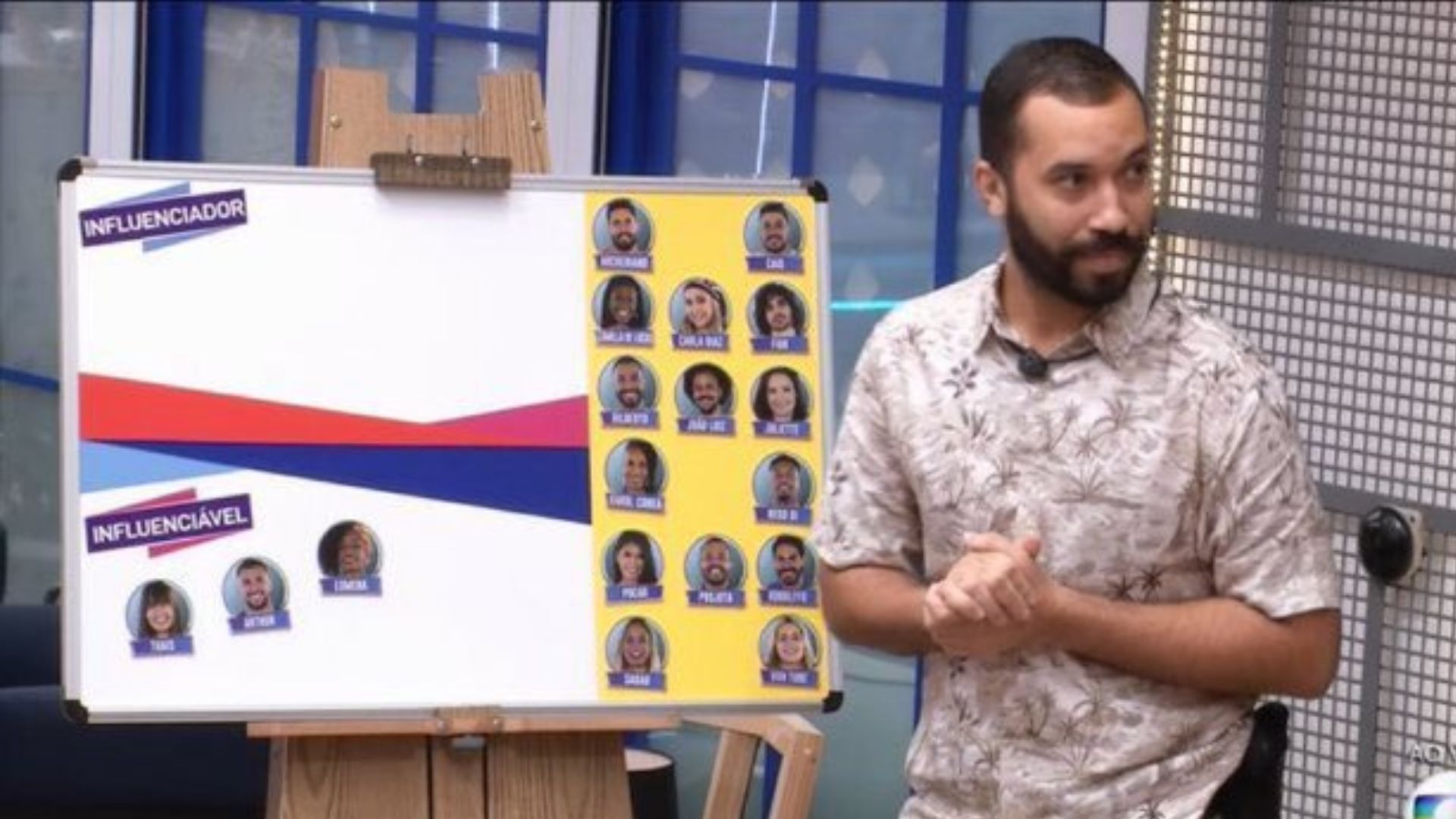 Jogo da Disc&oacute;rdia do BBB 21. Foto: reprodu&ccedil;&atilde;o | Globo