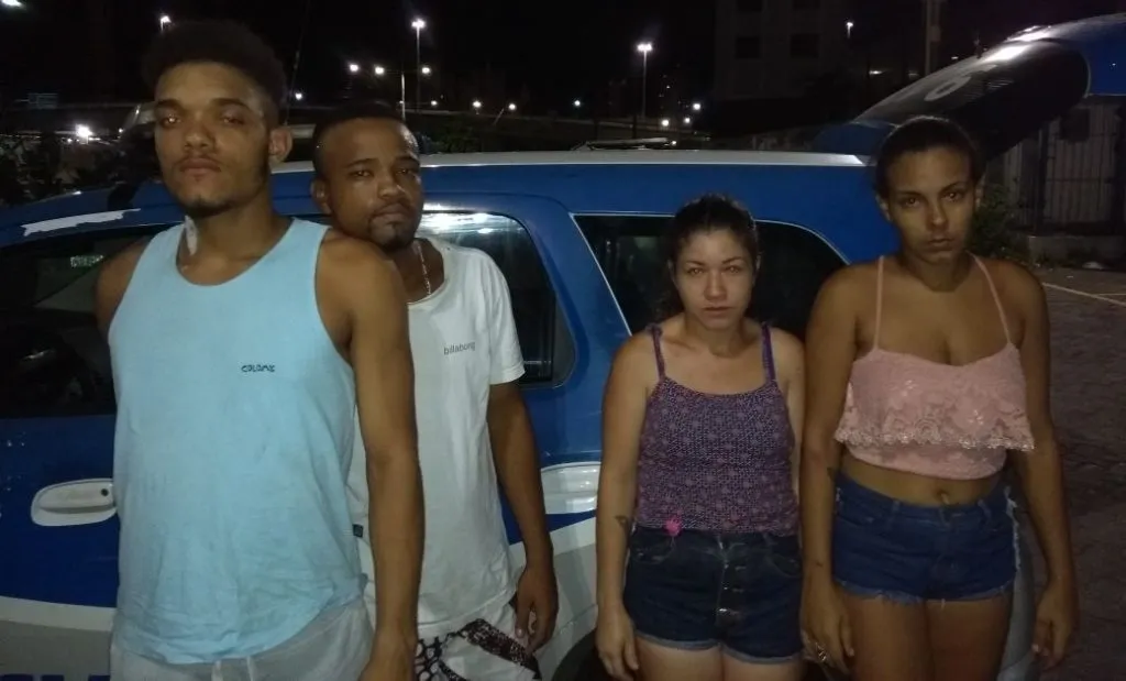 ATRÁS DAS GRADES: Casais de assaltantes são capturados após roubo contra taxista