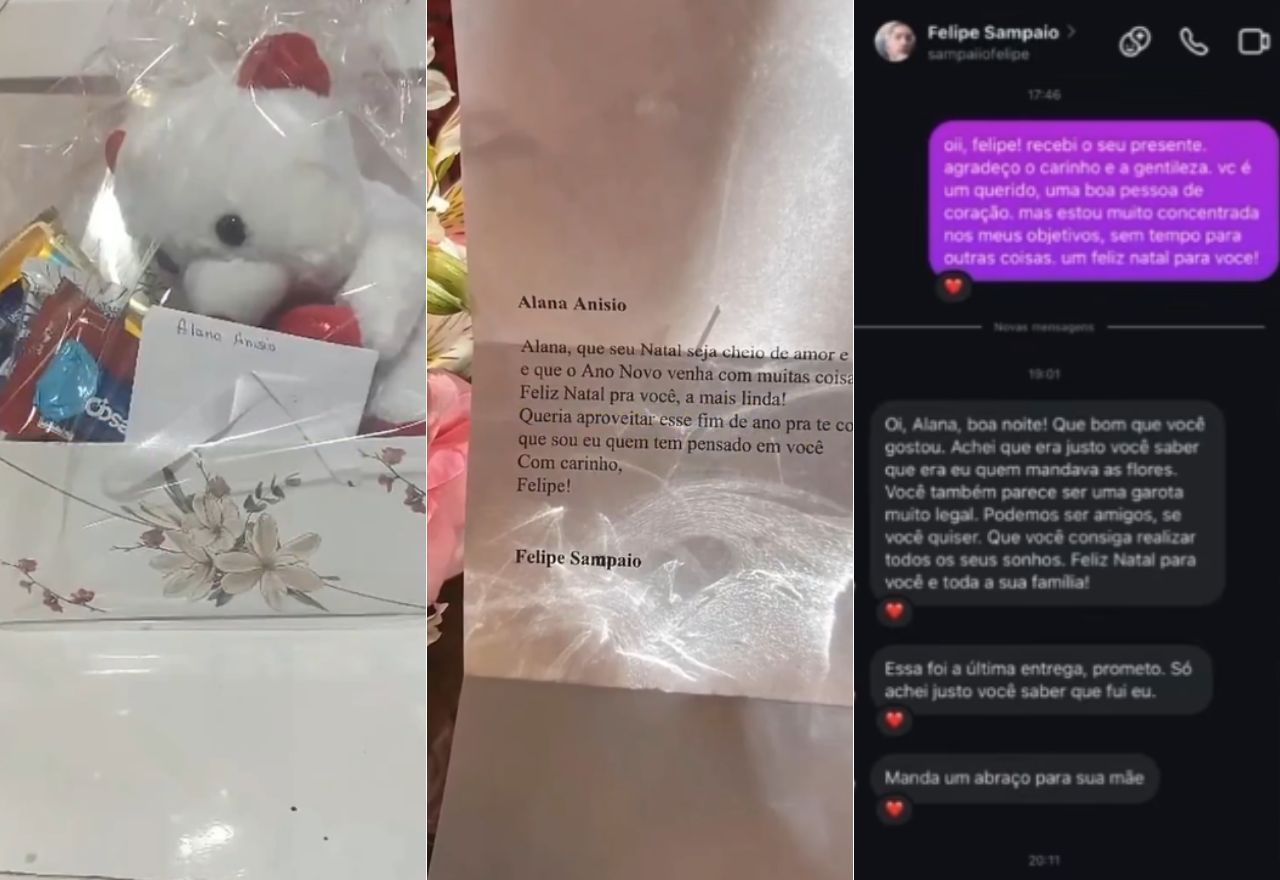 Luiz Felipe Enviou Presentes An&ocirc;nimos Por Meses At&eacute; Se Identificar; Alana N&atilde;o Aceitou Namoro E Acabou Esfaqueada Por Ele Reprodu&ccedil;&atilde;o