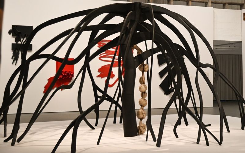 O MAM-BA apresenta um novo núcleo de “As Naturezas de Frans Krajcberg”. A exposição reúne esculturas, relevos, gravuras e obras feitas com materiais naturais/Foto: Fernando Barbosa