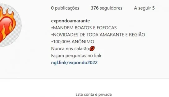 Veja prints: página que expõe supostas traições é investigada pela Polícia Civil; casamentos já foram desfeitos   