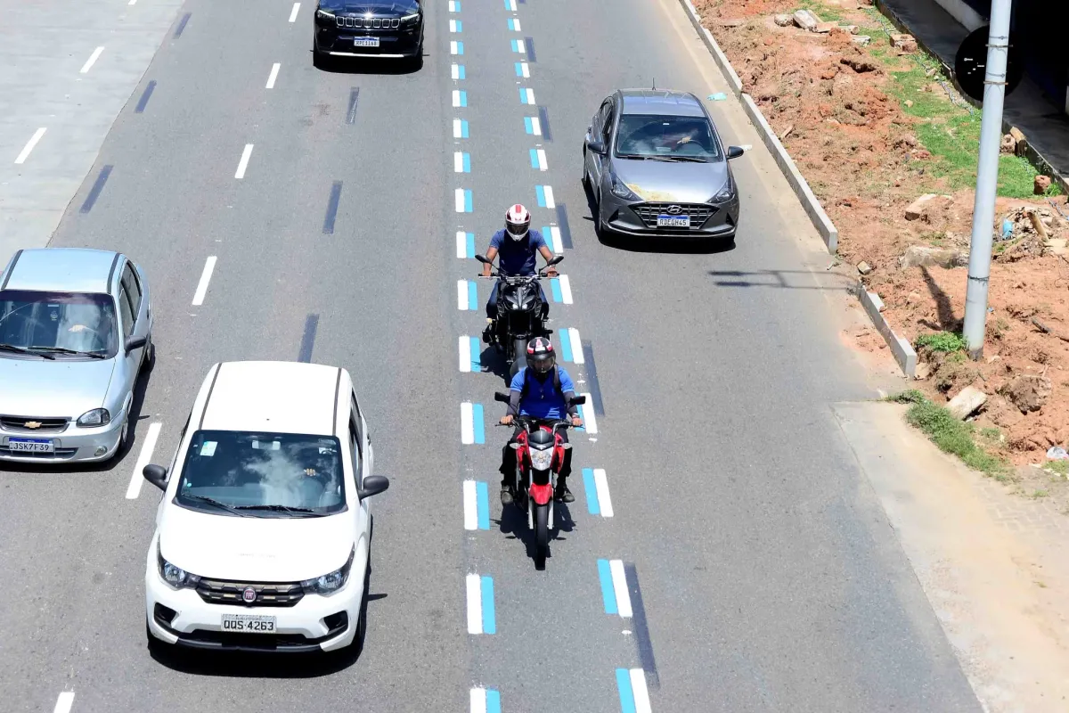 Motofaixa na Avenida Bonoco Foto: Jefferson Peixoto | Secom/PMS