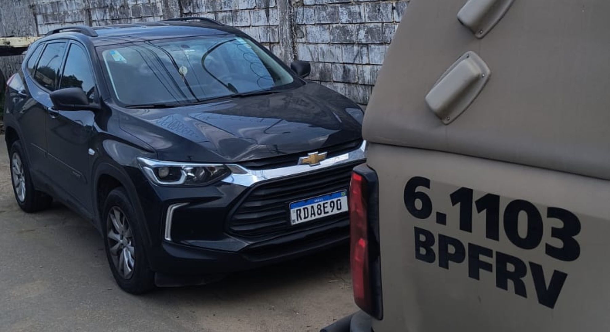 Carro da nutricionista desaparecida em Salvador. Foto: divulgação SSP