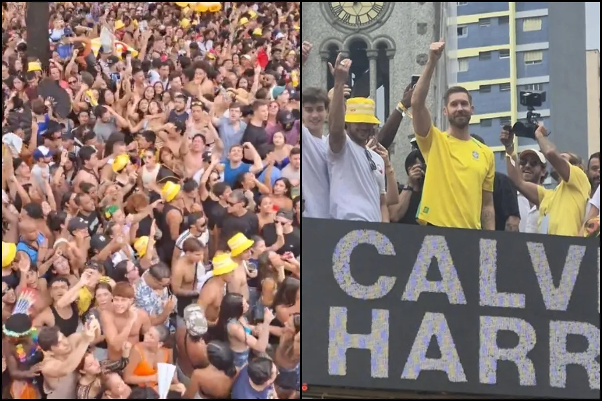 ‘Apocalipse’: Bloco com Calvin Harris tem aglomeração e foliões passam mal