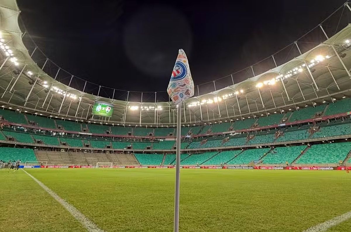Bahia x Cruzeiro se enfrentam na Arena Fonte Nova. Foto: Divulgação/Fluminense