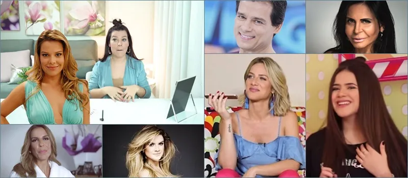 ‘FALA, GALERA!’: Consagrados na TV e na música, famosos criam seus próprios canais no Youtube